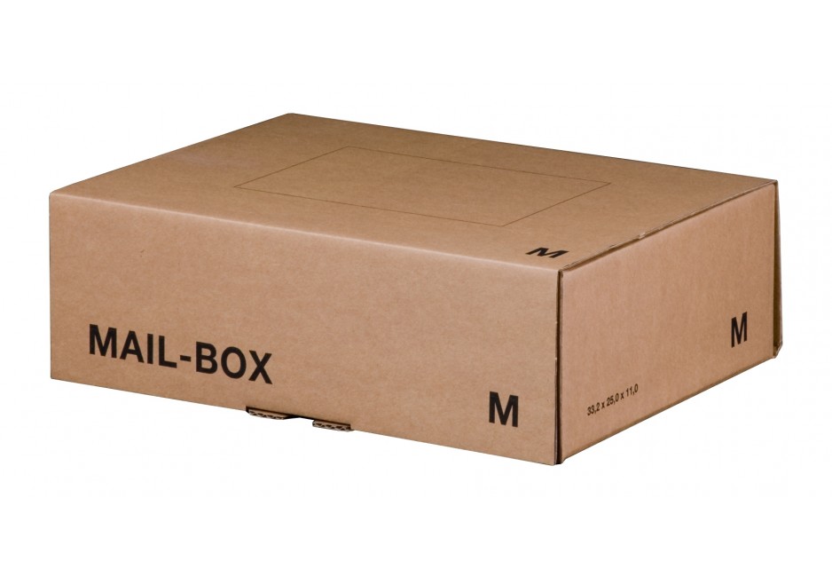 Mail-Box M für 331 × 241 × 104 mm in Braun