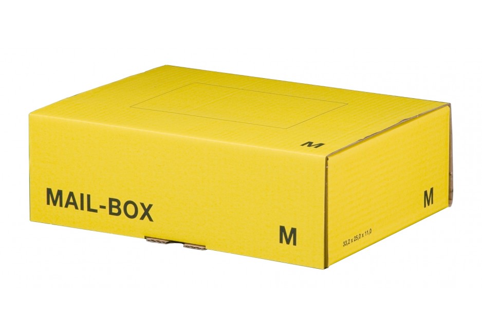 Mail-Box M für 331 × 241 × 104 mm in Gelb