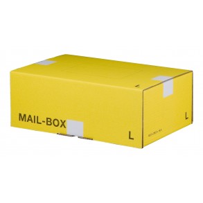 Mail-Box L für 395 × 248 × 141 mm in Gelb